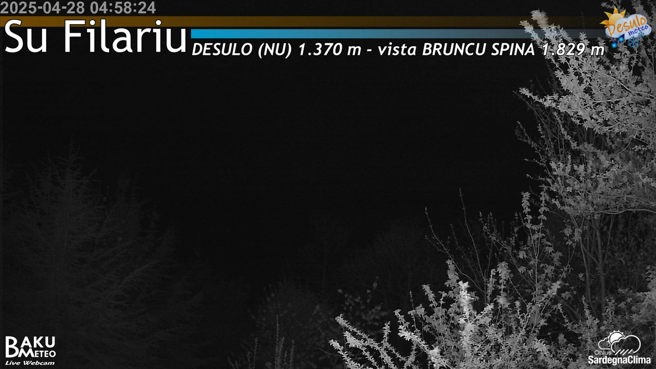 time-lapse frame, Su Filariu webcam