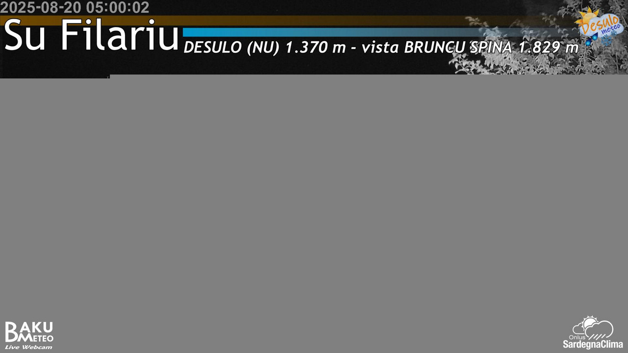 time-lapse frame, Su Filariu webcam