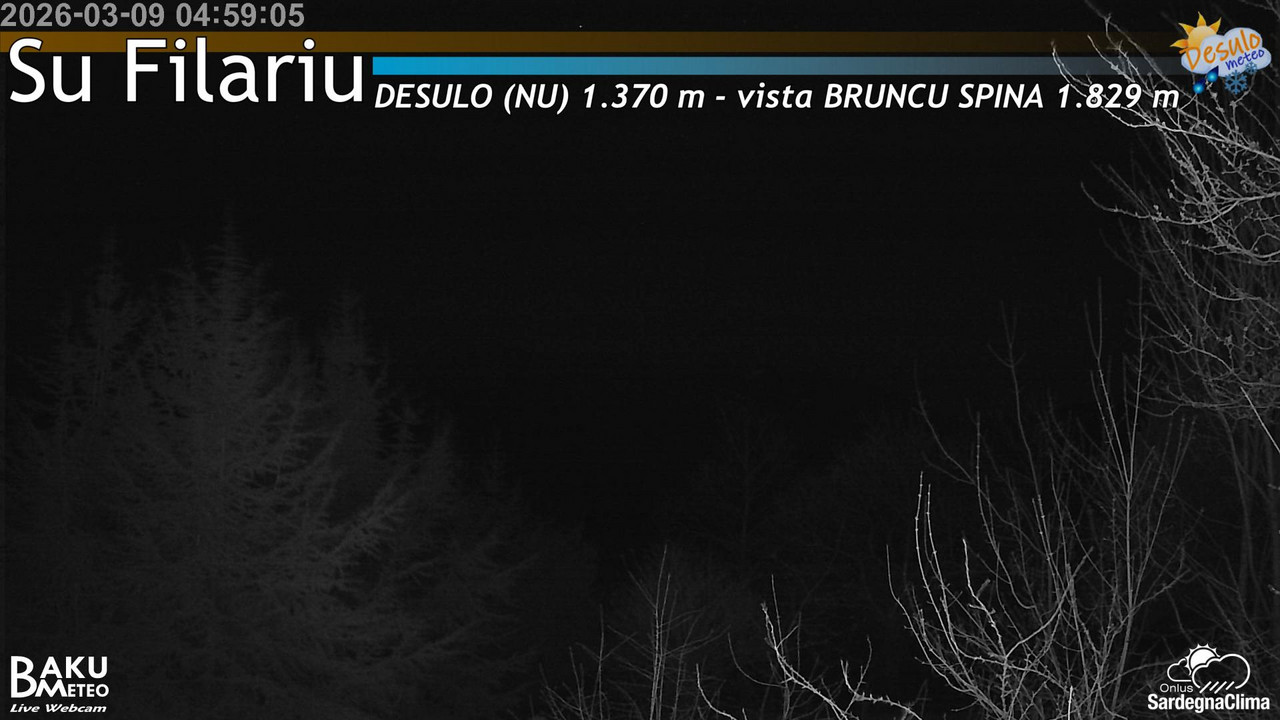 time-lapse frame, Su Filariu webcam