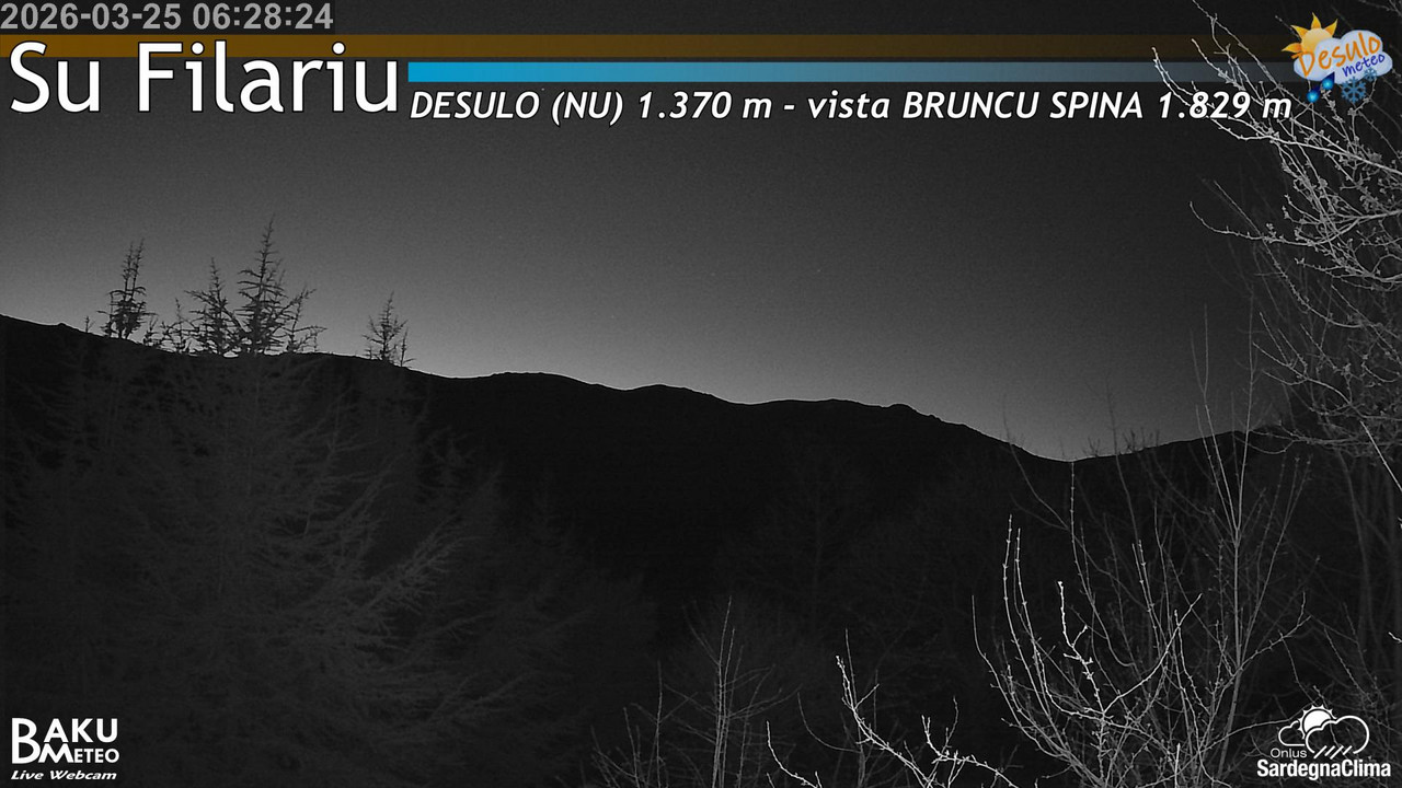 time-lapse frame, Su Filariu webcam