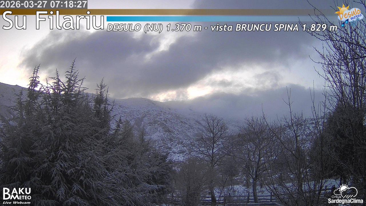 time-lapse frame, Su Filariu webcam