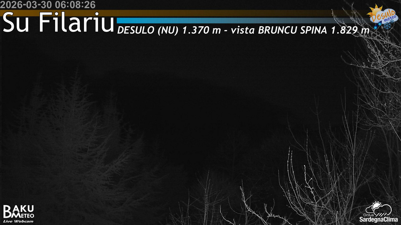 time-lapse frame, Su Filariu webcam