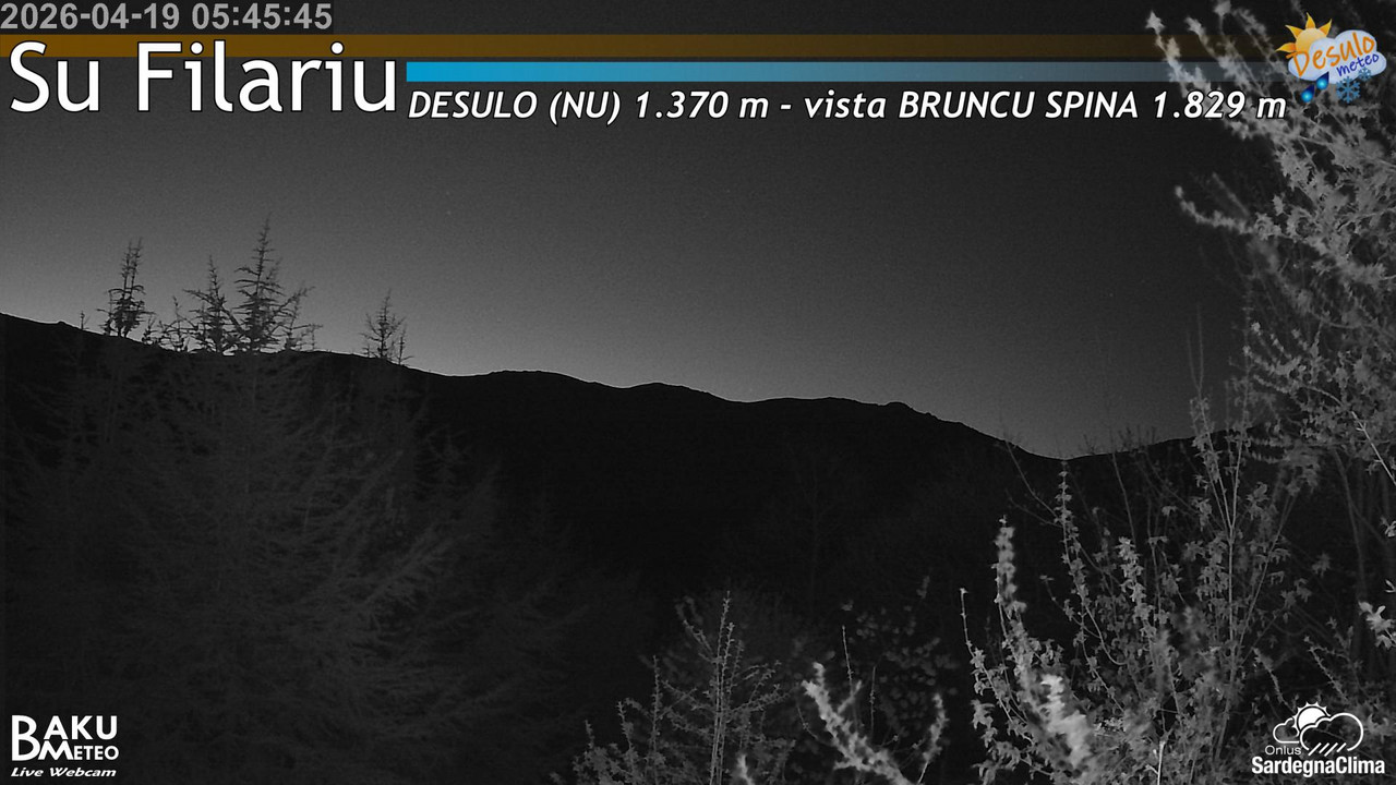 time-lapse frame, Su Filariu webcam