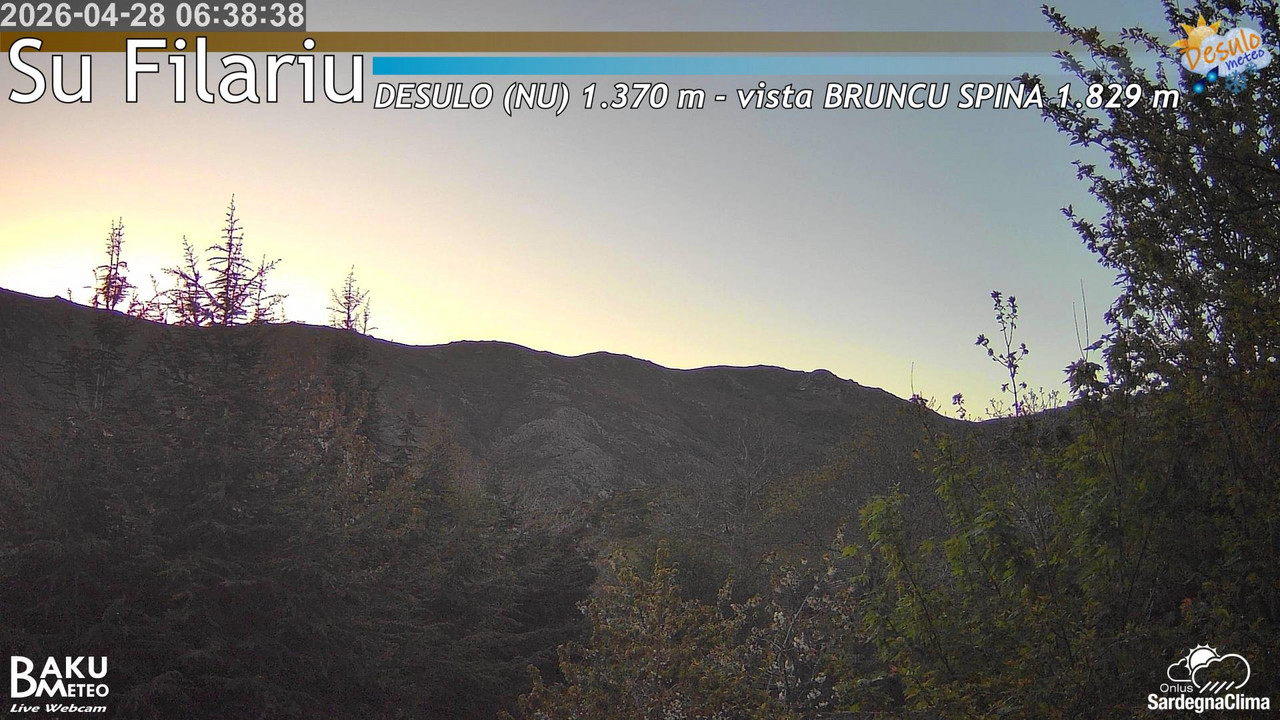 time-lapse frame, Su Filariu webcam