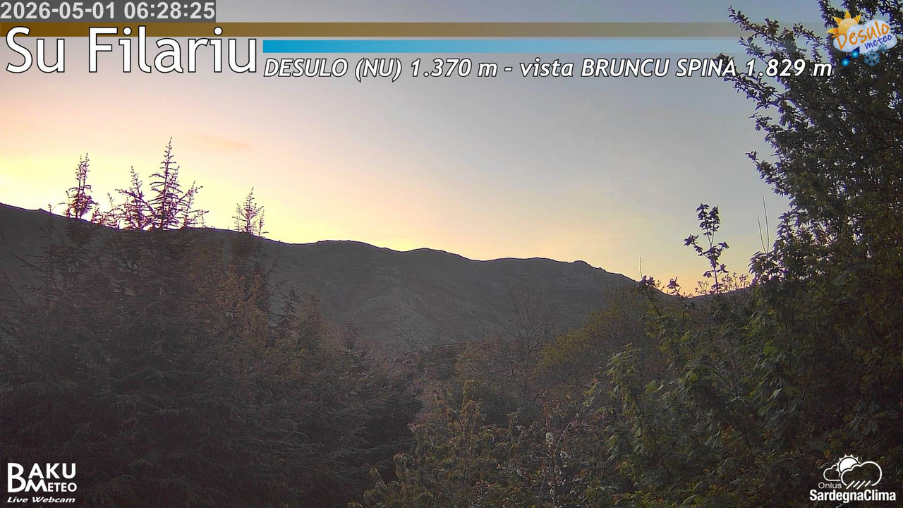 time-lapse frame, Su Filariu webcam