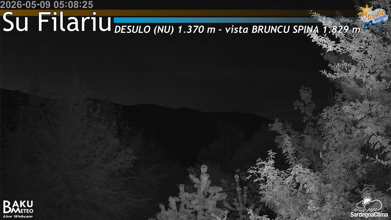 time-lapse frame, Su Filariu webcam