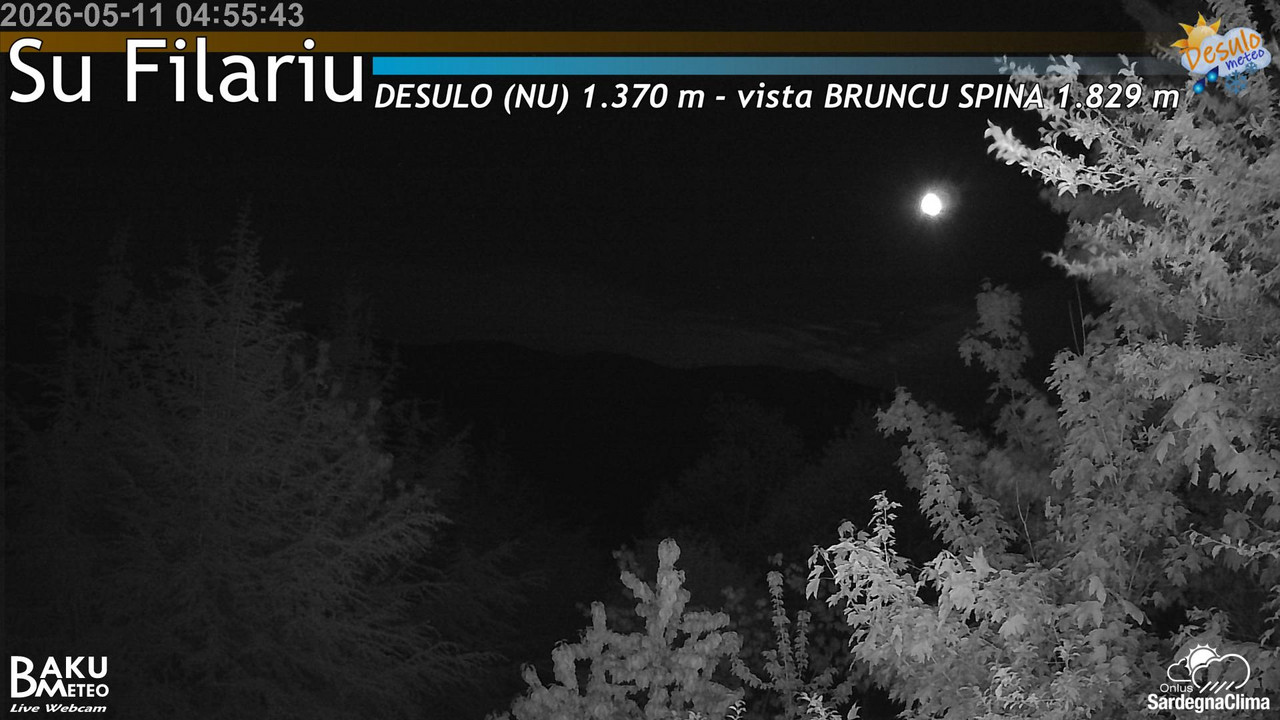 time-lapse frame, Su Filariu webcam