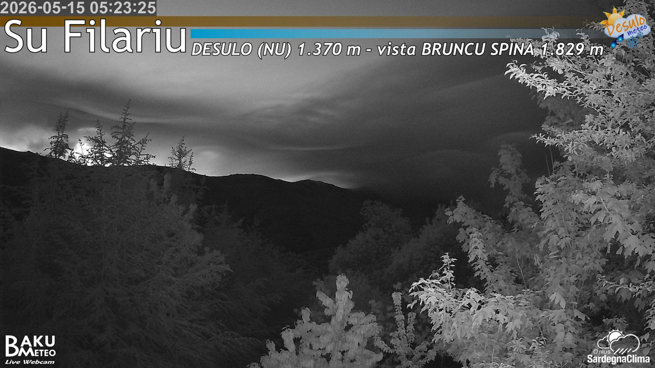 time-lapse frame, Su Filariu webcam