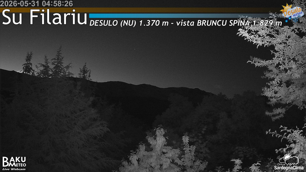 time-lapse frame, Su Filariu webcam