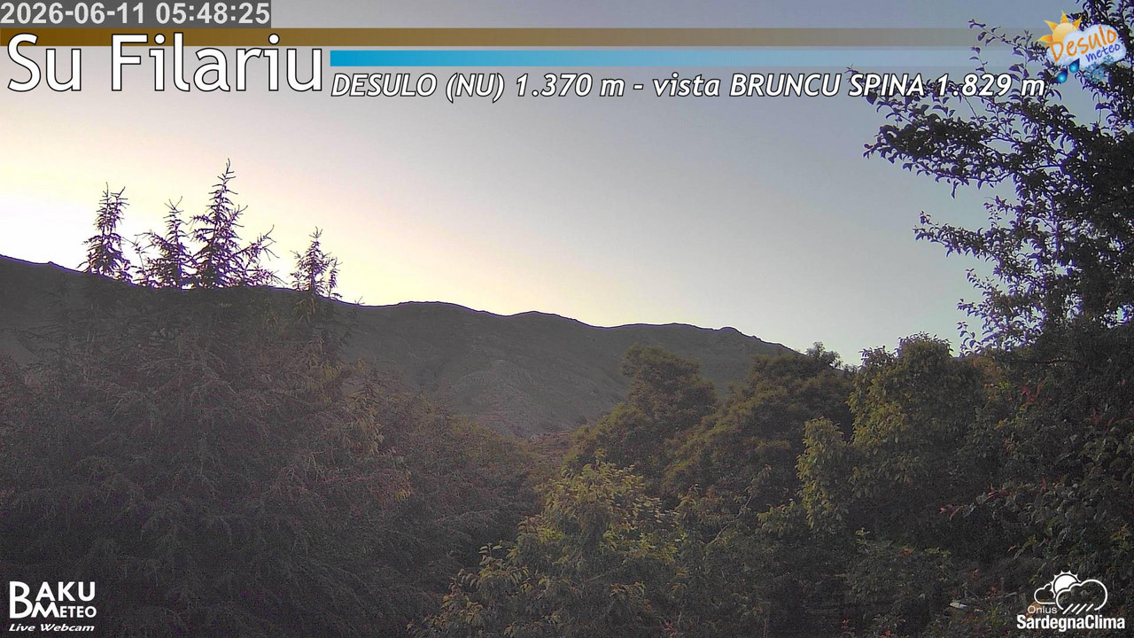 time-lapse frame, Su Filariu webcam