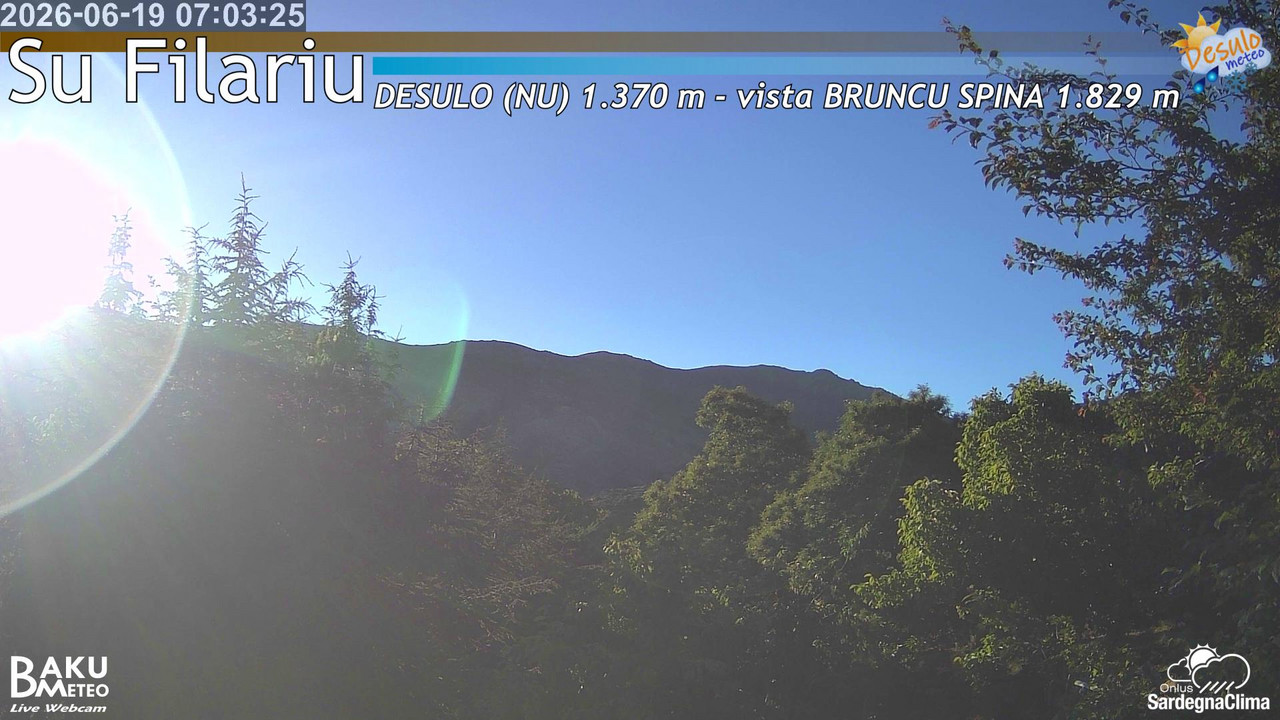 time-lapse frame, Su Filariu webcam