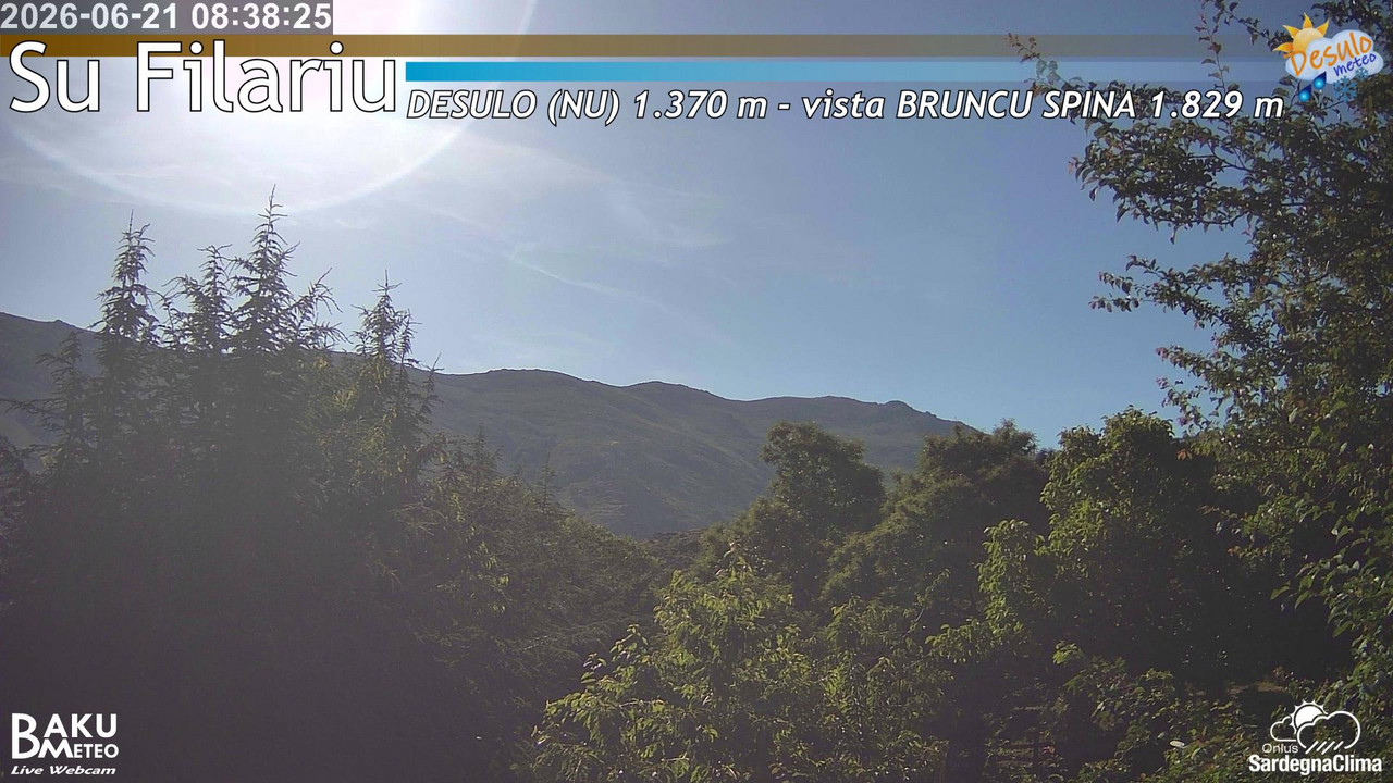 time-lapse frame, Su Filariu webcam