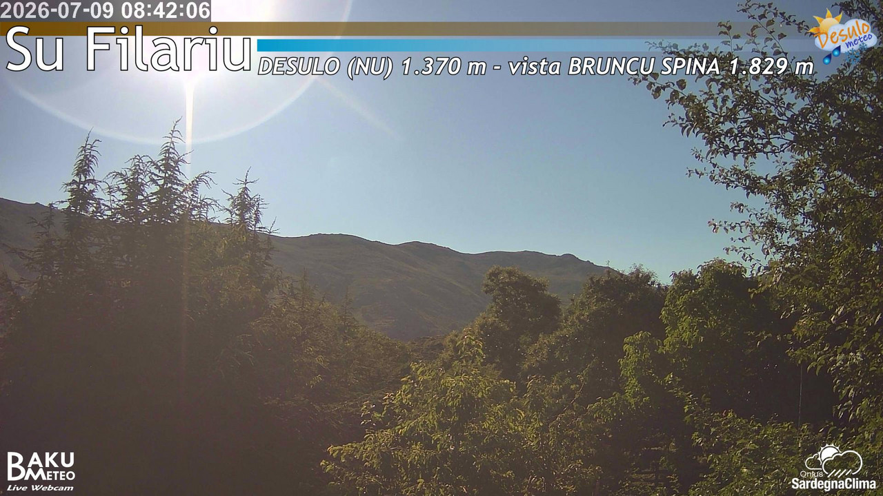 time-lapse frame, Su Filariu webcam