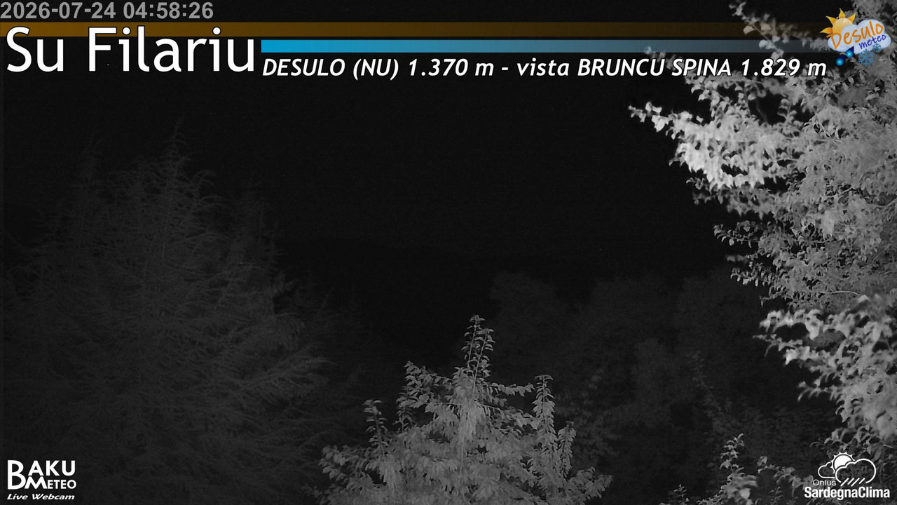 time-lapse frame, Su Filariu webcam