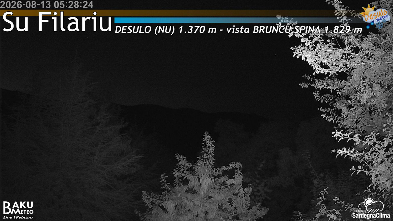 time-lapse frame, Su Filariu webcam