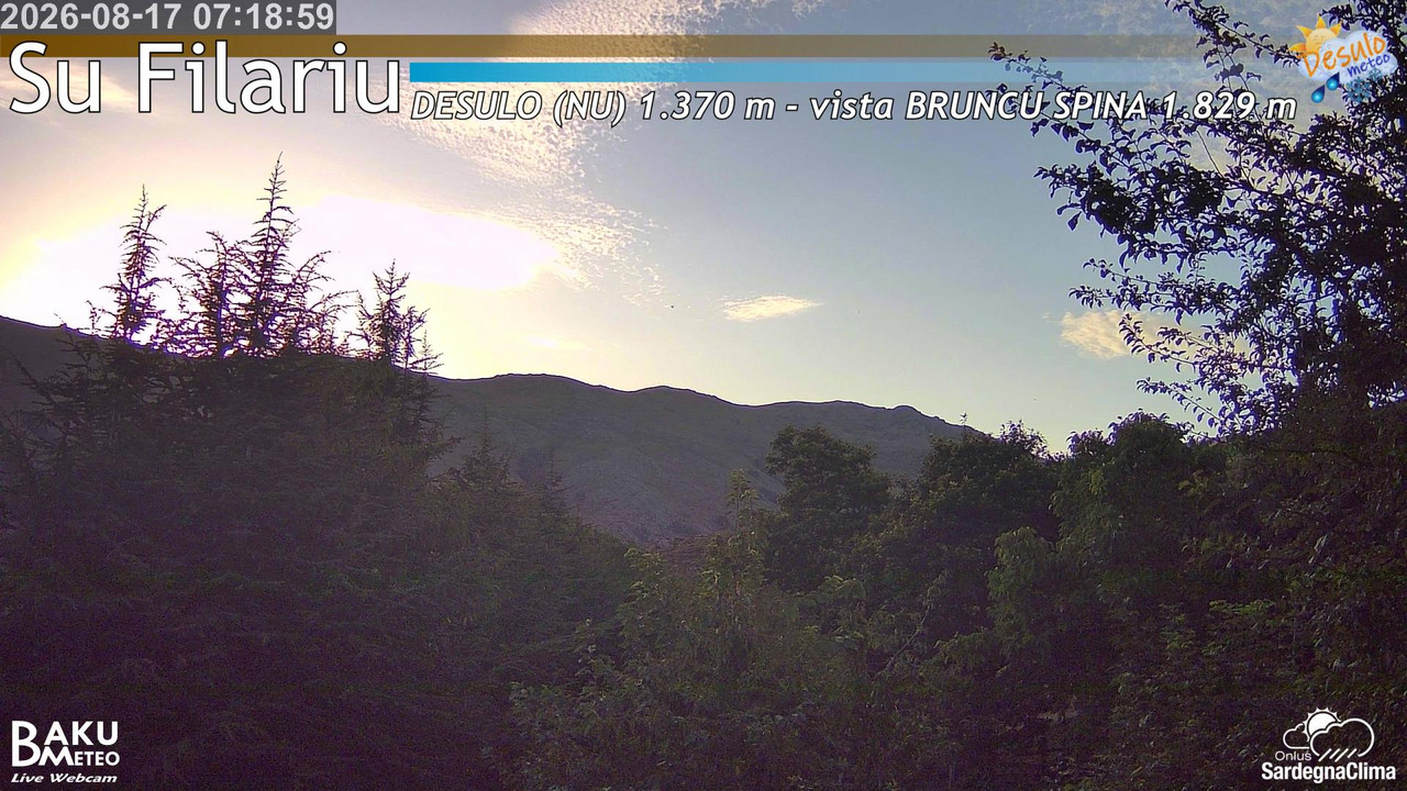 time-lapse frame, Su Filariu webcam