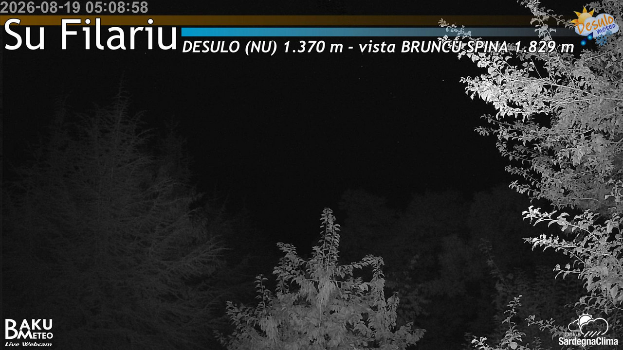 time-lapse frame, Su Filariu webcam