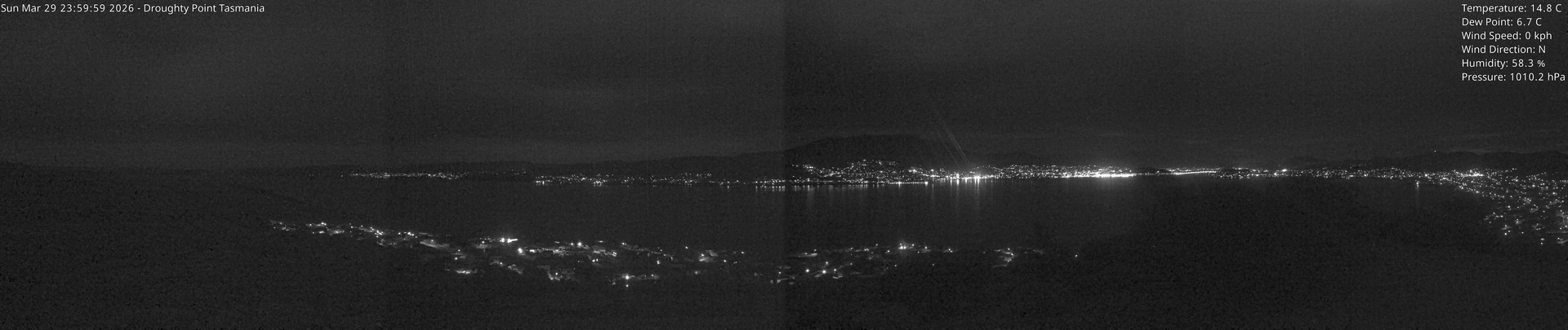 time-lapse frame, Droughty Point webcam