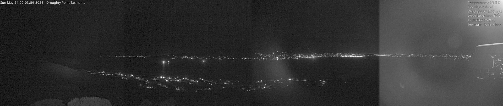 time-lapse frame, Droughty Point webcam