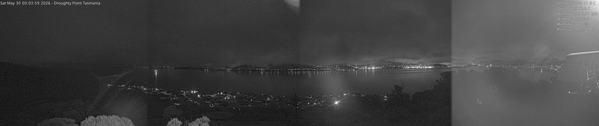 time-lapse frame, Droughty Point webcam