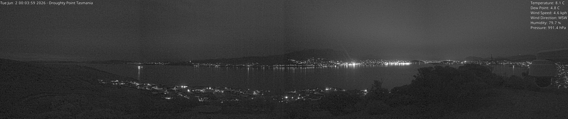 time-lapse frame, Droughty Point webcam