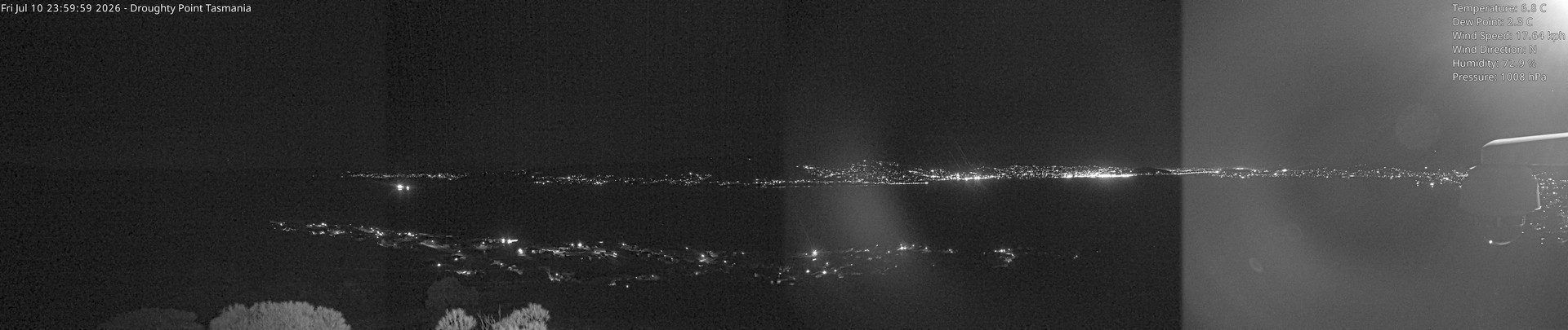 time-lapse frame, Droughty Point webcam