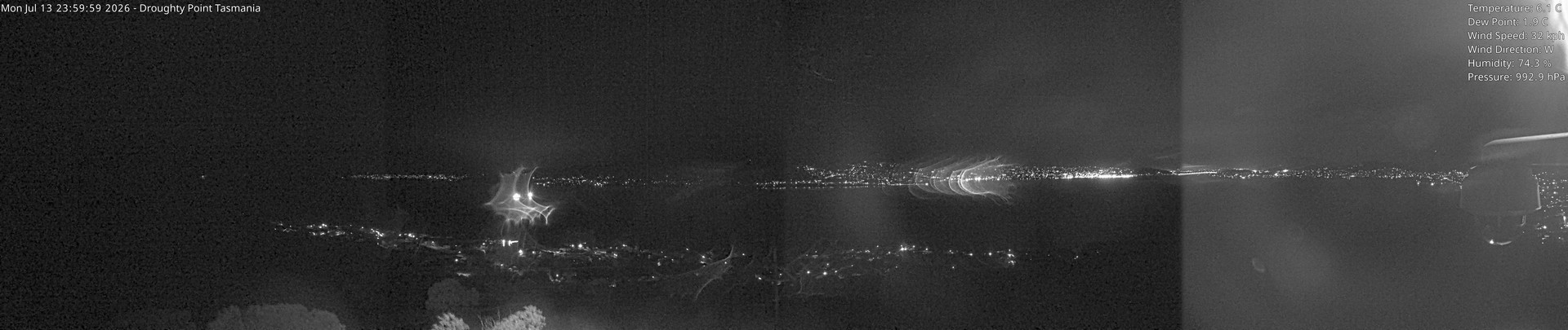 time-lapse frame, Droughty Point webcam