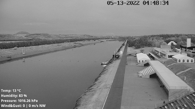 time-lapse frame, Labe Arena Racice webcam