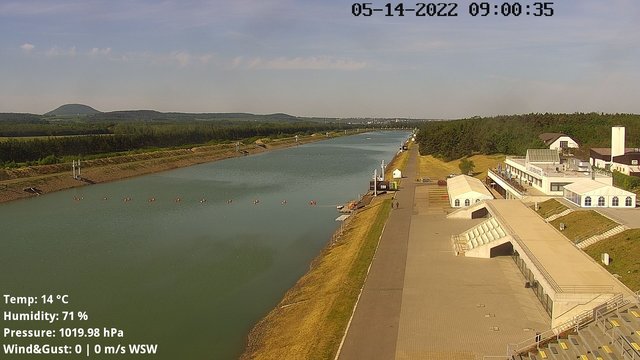 time-lapse frame, Labe Arena Racice webcam