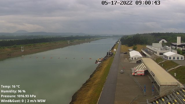 time-lapse frame, Labe Arena Racice webcam