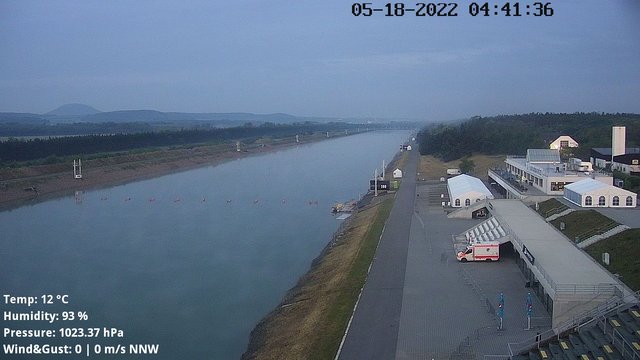 time-lapse frame, Labe Arena Racice webcam