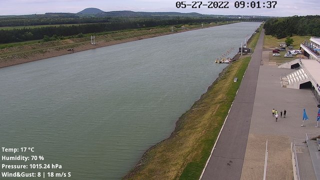 time-lapse frame, Labe Arena Racice webcam