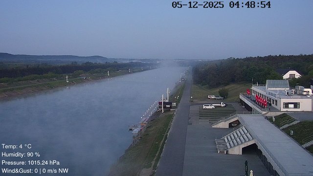 time-lapse frame, Labe Arena Racice webcam