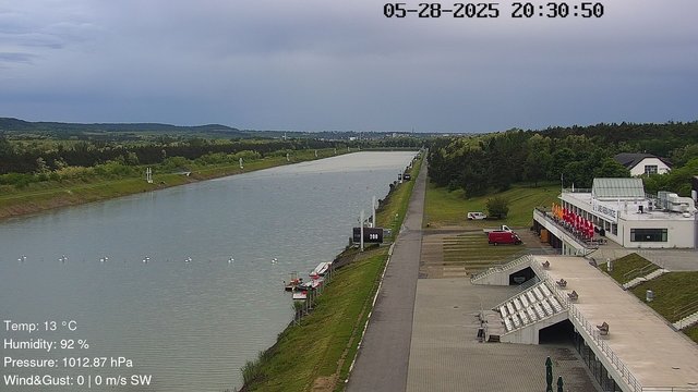 time-lapse frame, Labe Arena Racice webcam