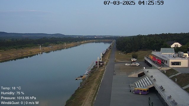 time-lapse frame, Labe Arena Racice webcam