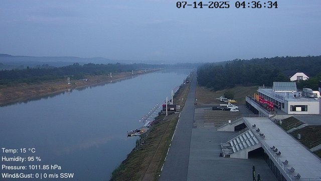 time-lapse frame, Labe Arena Racice webcam