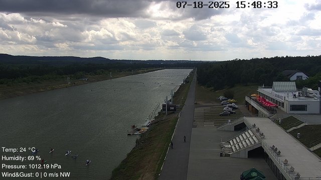 time-lapse frame, Labe Arena Racice webcam