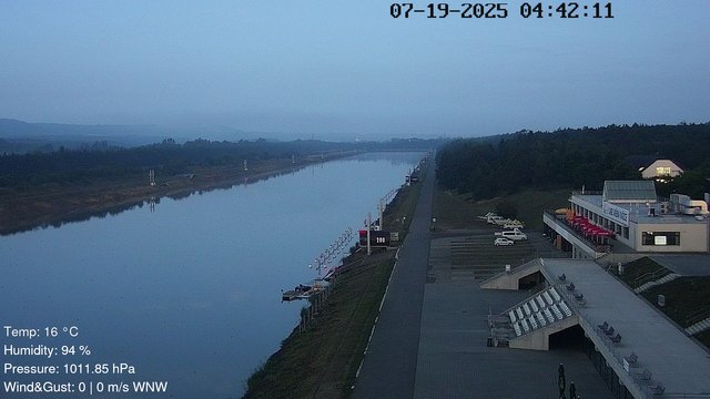 time-lapse frame, Labe Arena Racice webcam