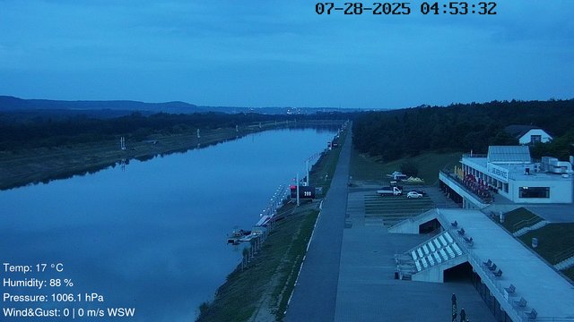 time-lapse frame, Labe Arena Racice webcam