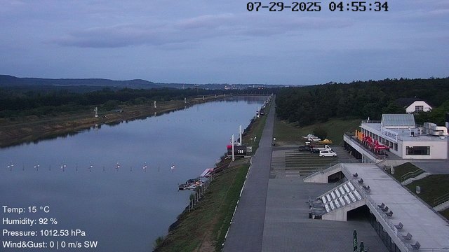 time-lapse frame, Labe Arena Racice webcam