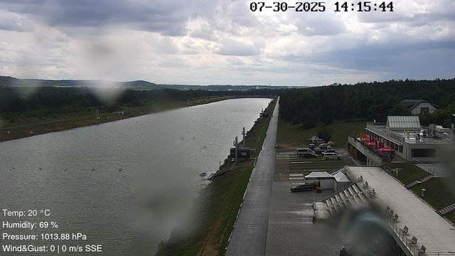 time-lapse frame, Labe Arena Racice webcam