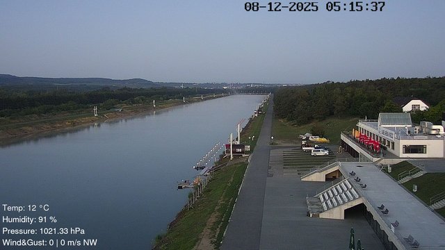 time-lapse frame, Labe Arena Racice webcam