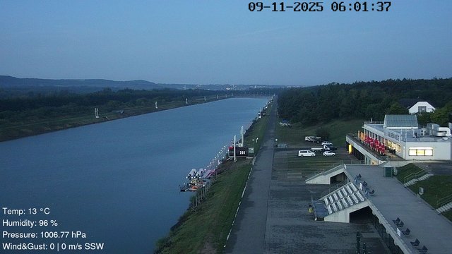 time-lapse frame, Labe Arena Racice webcam