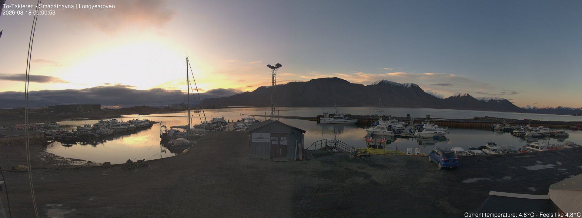 time-lapse frame, Totakteren webcam