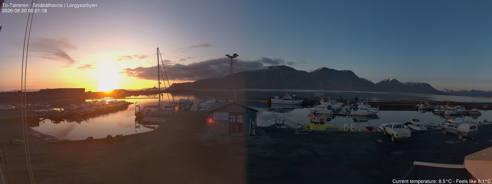 time-lapse frame, Totakteren webcam