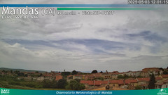 view from Mandas on 2025-05-03