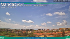 view from Mandas on 2025-05-13