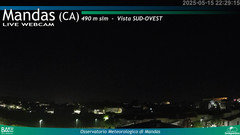 view from Mandas on 2025-05-15