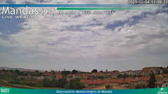 view from Mandas on 2025-06-04