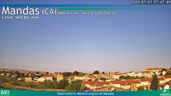 view from Mandas on 2025-07-01